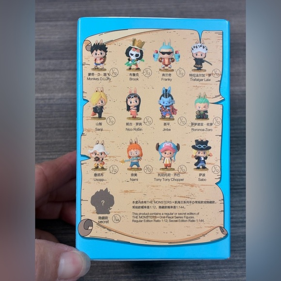 Pop Mart The Monsters Labubu One Piece Figurine- Confirmed Sanji - Picture 4 of 12